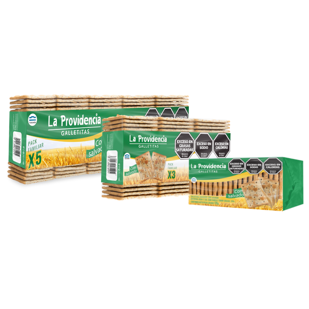 Galletitas tipo salvado